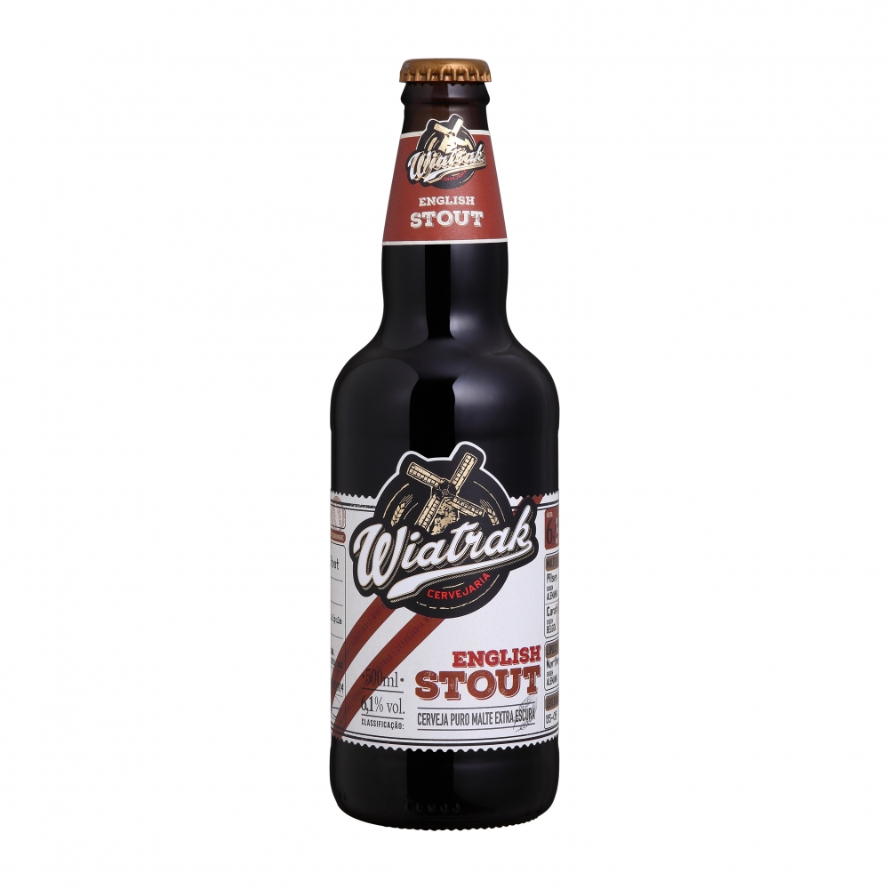 Cerveja English Stout Wiatrak 500ml