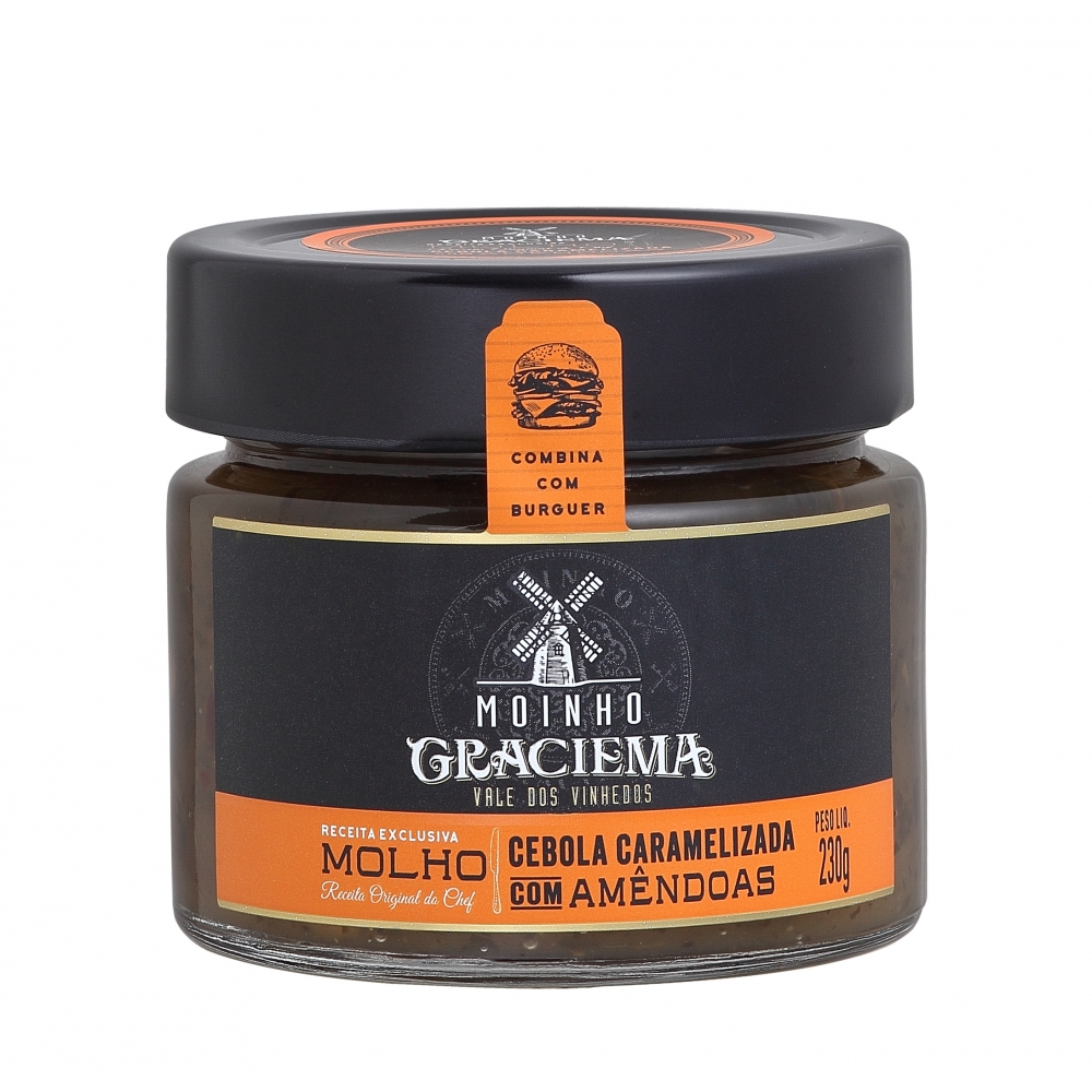 Molho Cebola Caramelizada com Amêndoas 230g